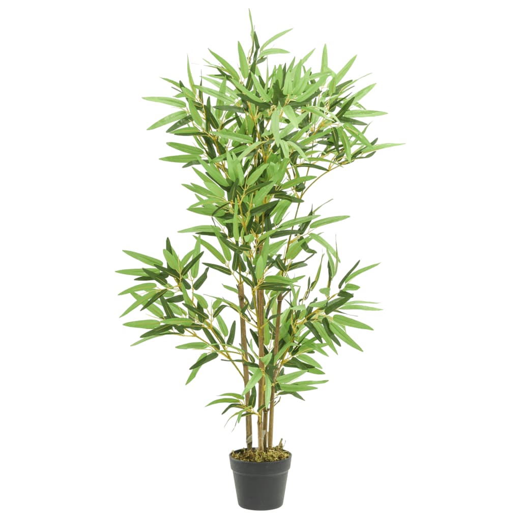 Umělý Bambus 552 Listů 120 Cm Zelený