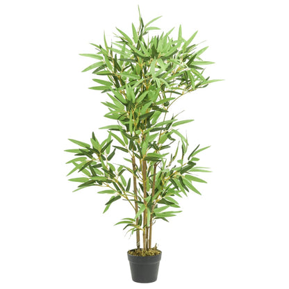 Umělý Bambus 552 Listů 120 Cm Zelený