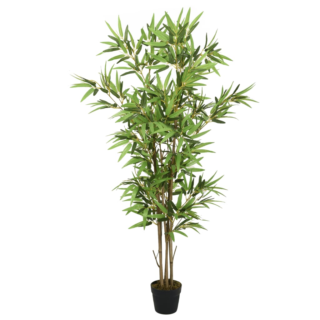 Umělý Bambus 552 Listů 120 Cm Zelený