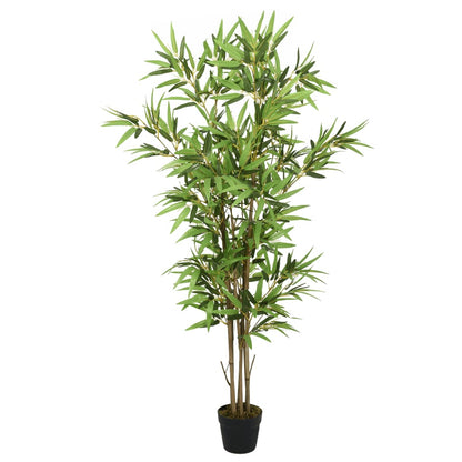 Umělý Bambus 552 Listů 120 Cm Zelený