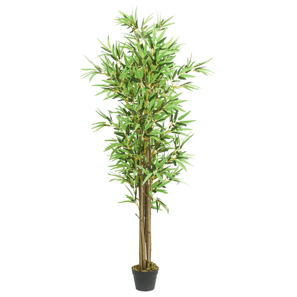 Umělý Bambus 552 Listů 120 Cm Zelený
