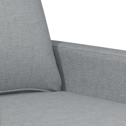 Křeslo Světle Šedé Textil