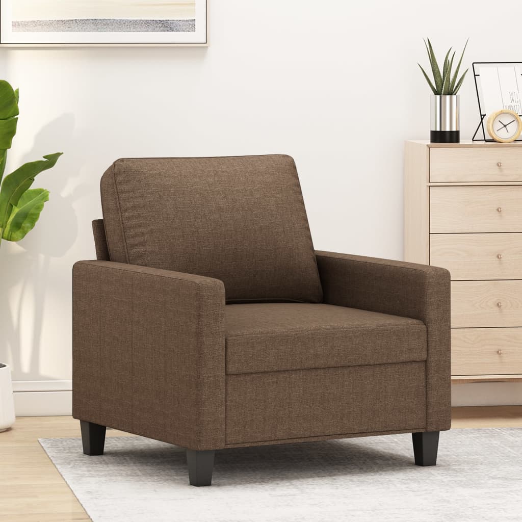 Křeslo Světle Šedé Textil