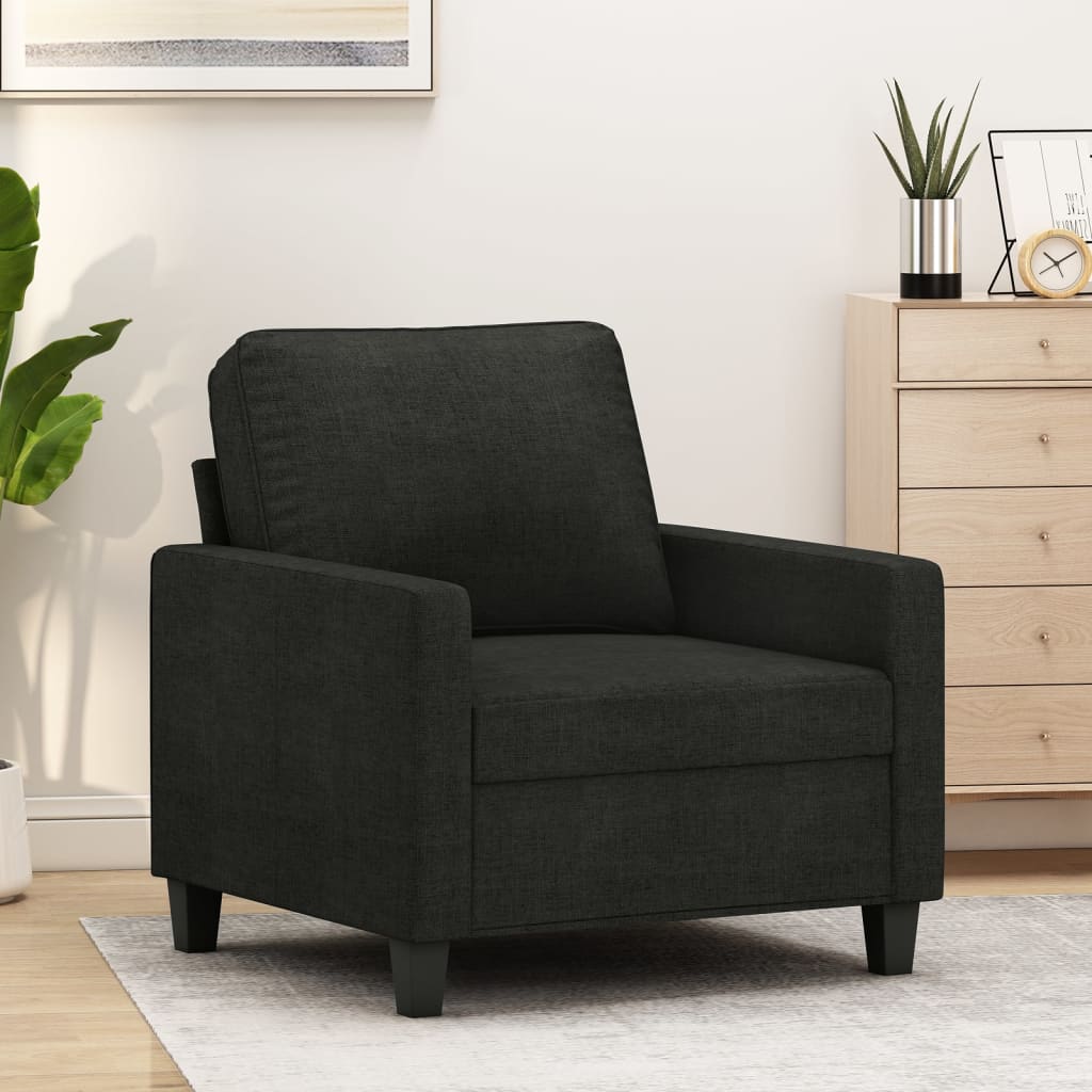 Křeslo Světle Šedé Textil