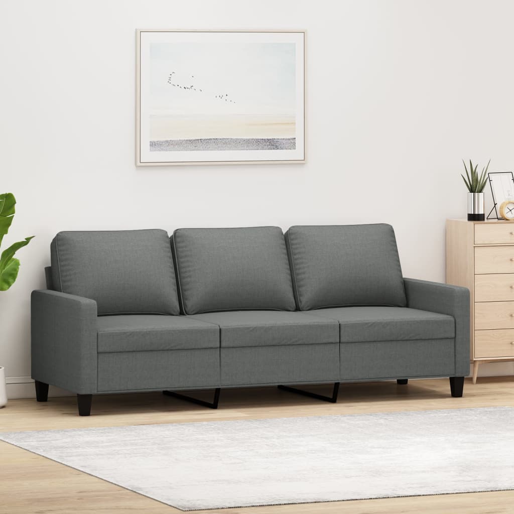 Křeslo Světle Šedé Textil