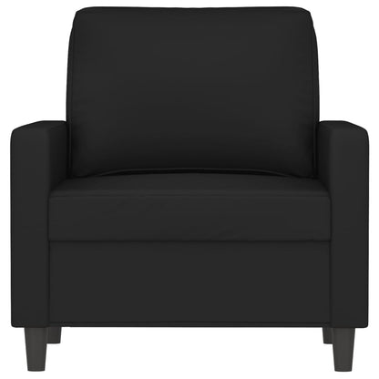 Křeslo Černé 60 Cm Samet