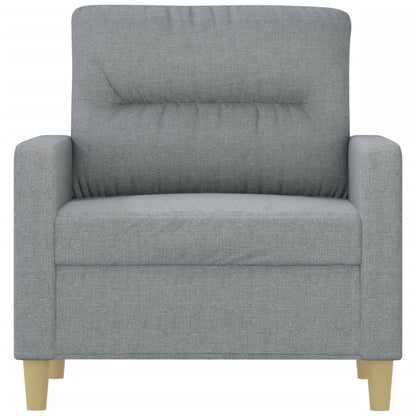 Křeslo Světle Šedé 60 Cm Textil