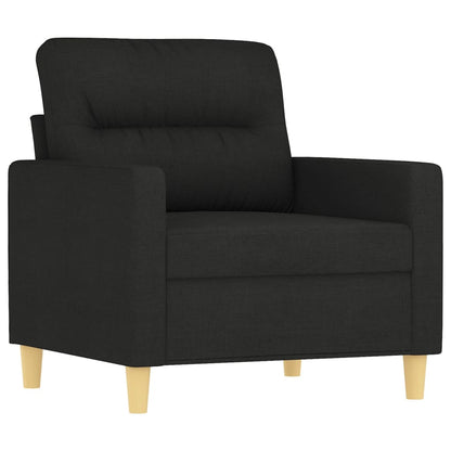 Křeslo Černé 60 Cm Textil