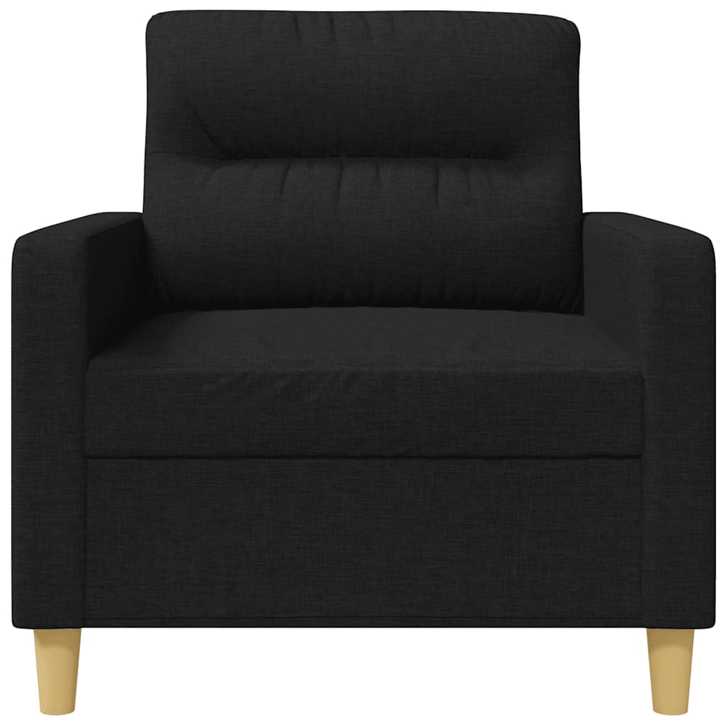 Křeslo Černé 60 Cm Textil