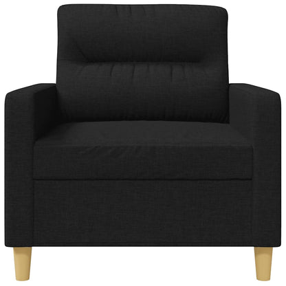 Křeslo Černé 60 Cm Textil