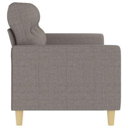 3Místná Pohovka Taupe 180 Cm Textil