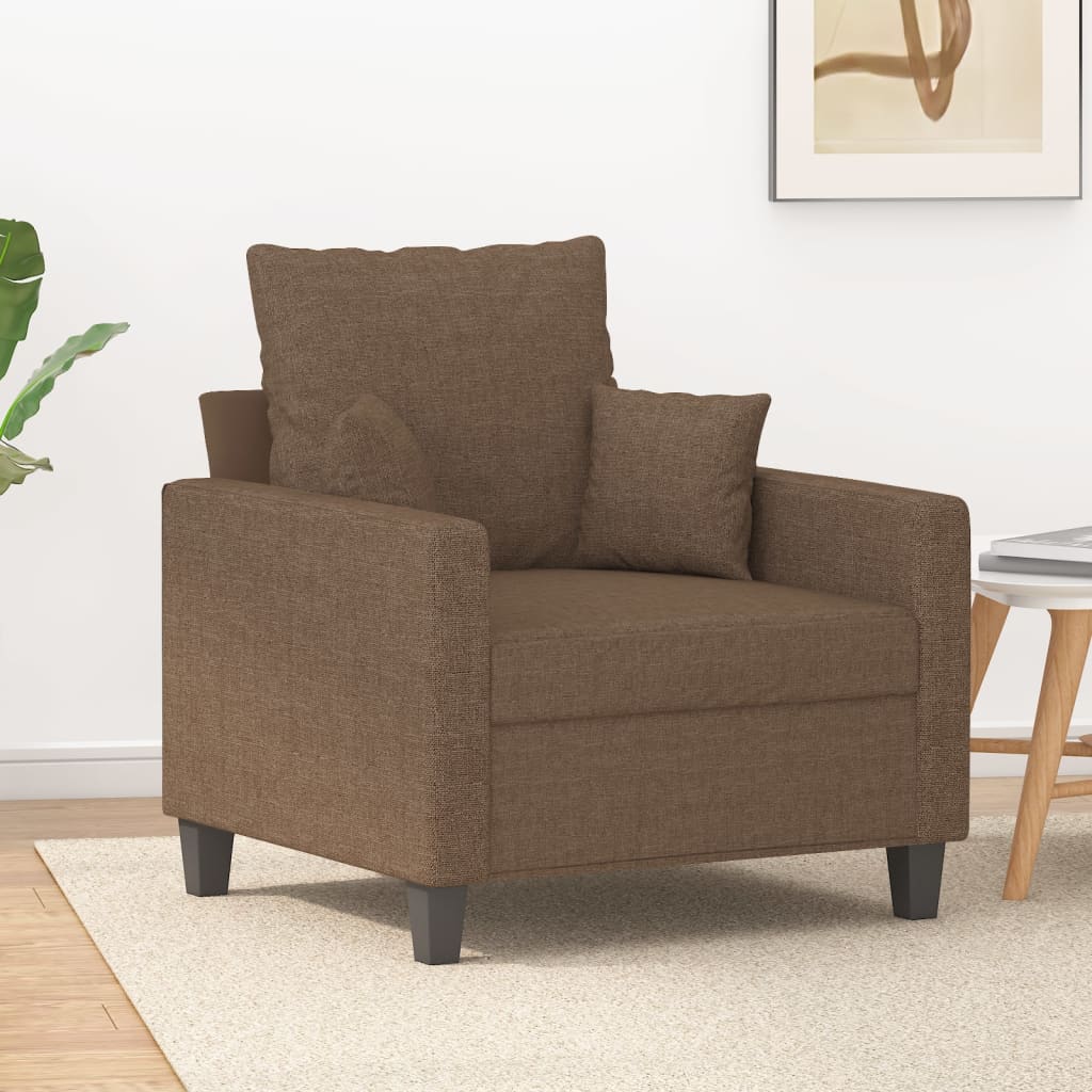 Křeslo Světle Žluté Textil