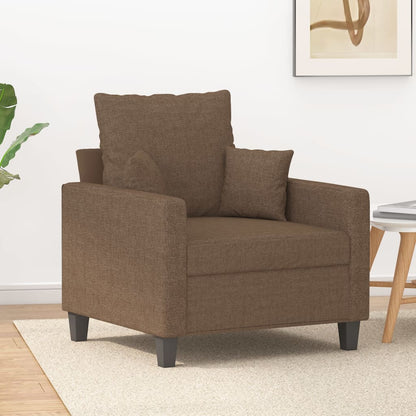 Křeslo Světle Žluté Textil