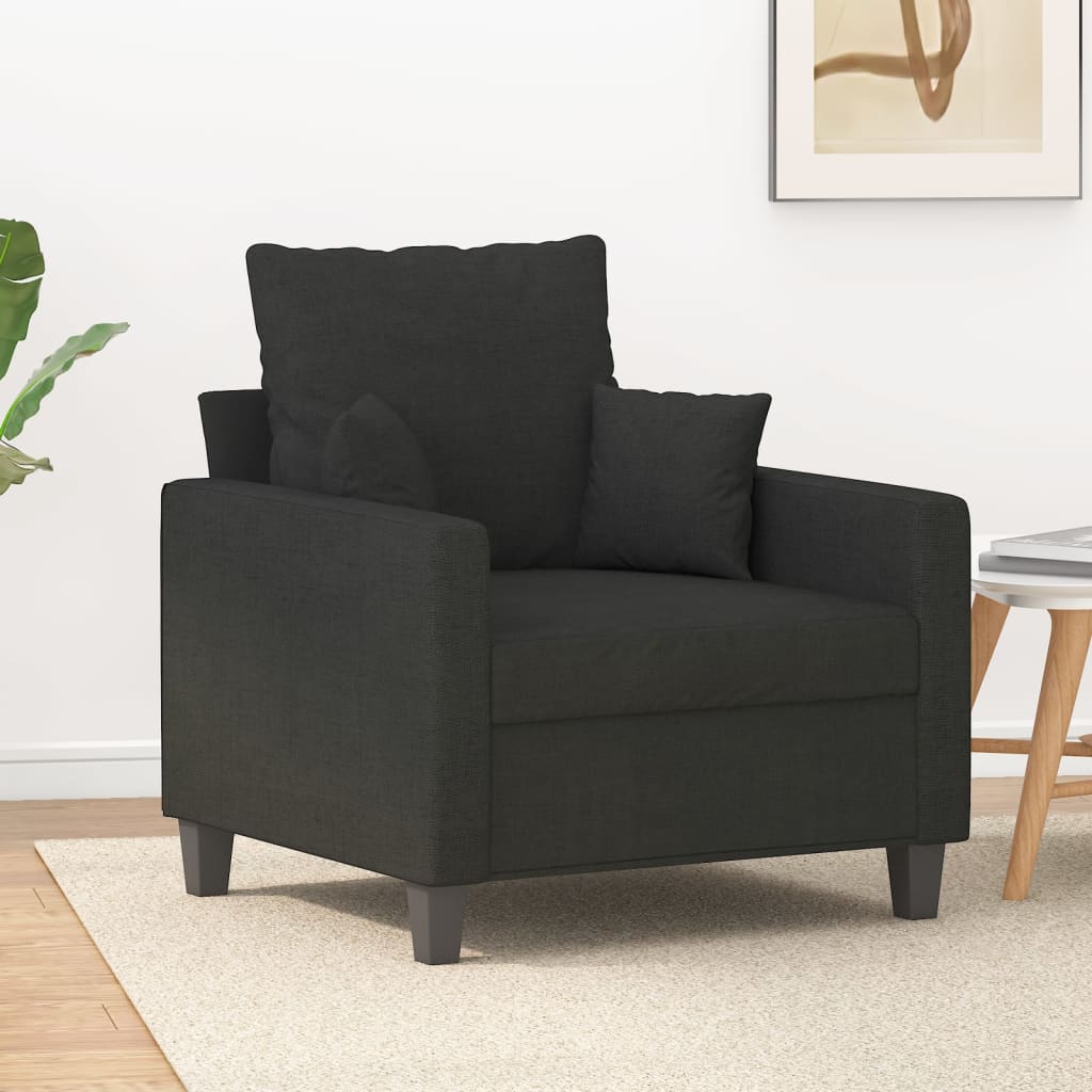 Křeslo Světle Žluté Textil