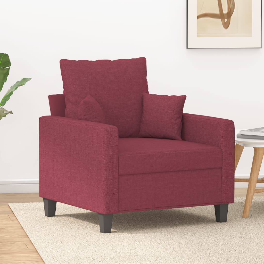 Křeslo Světle Žluté Textil