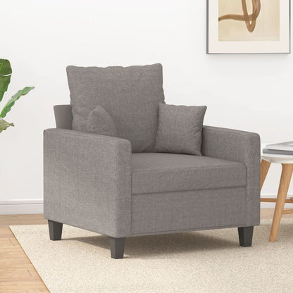Křeslo Světle Žluté Textil