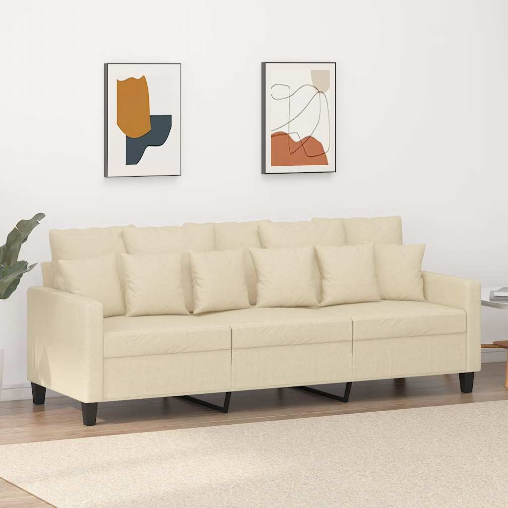 Křeslo Světle Žluté Textil