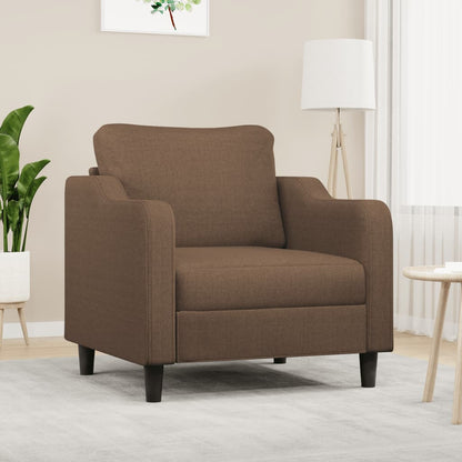 Křeslo Světle Šedé Textil