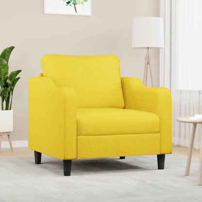 Křeslo Světle Šedé Textil