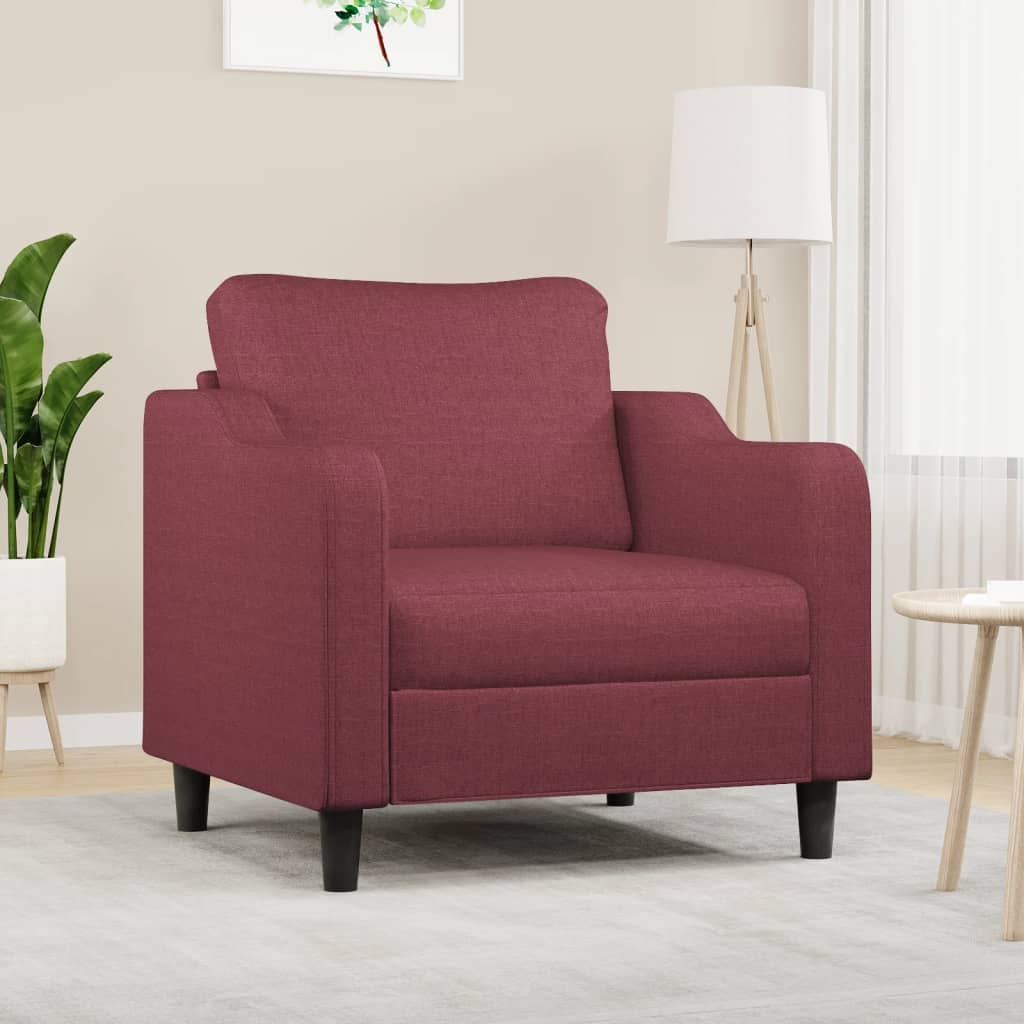Křeslo Světle Šedé Textil