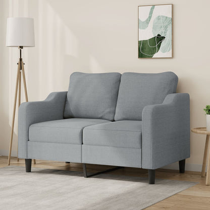 Křeslo Světle Šedé Textil
