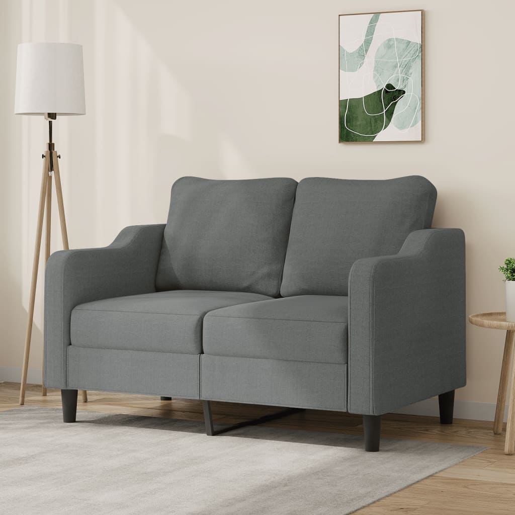 Křeslo Světle Šedé Textil