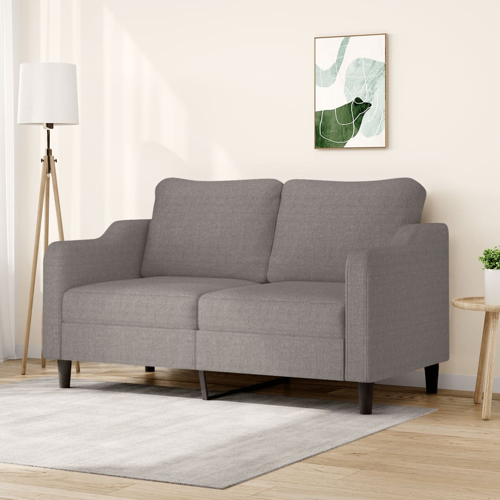 Křeslo Světle Šedé Textil