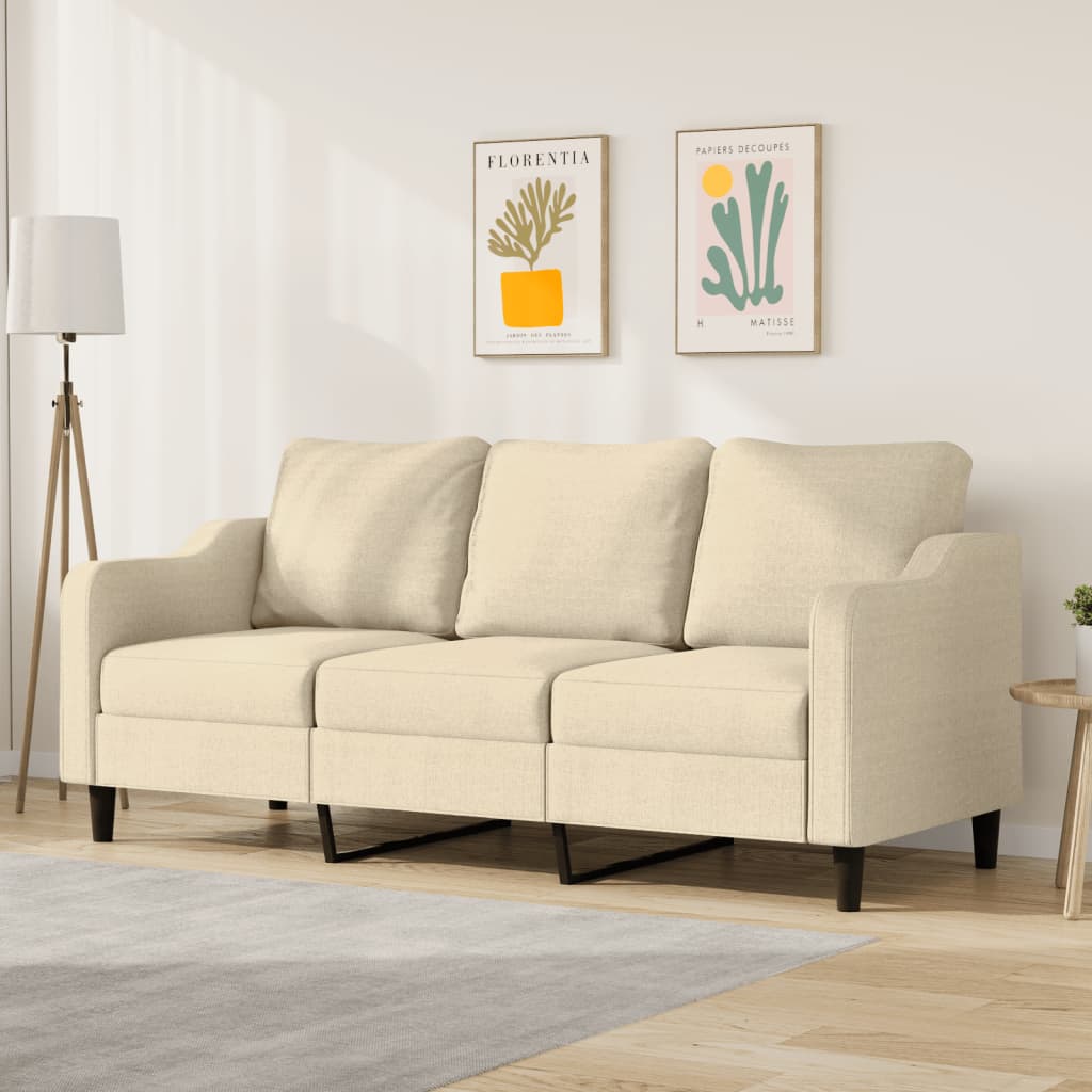 Křeslo Světle Šedé Textil