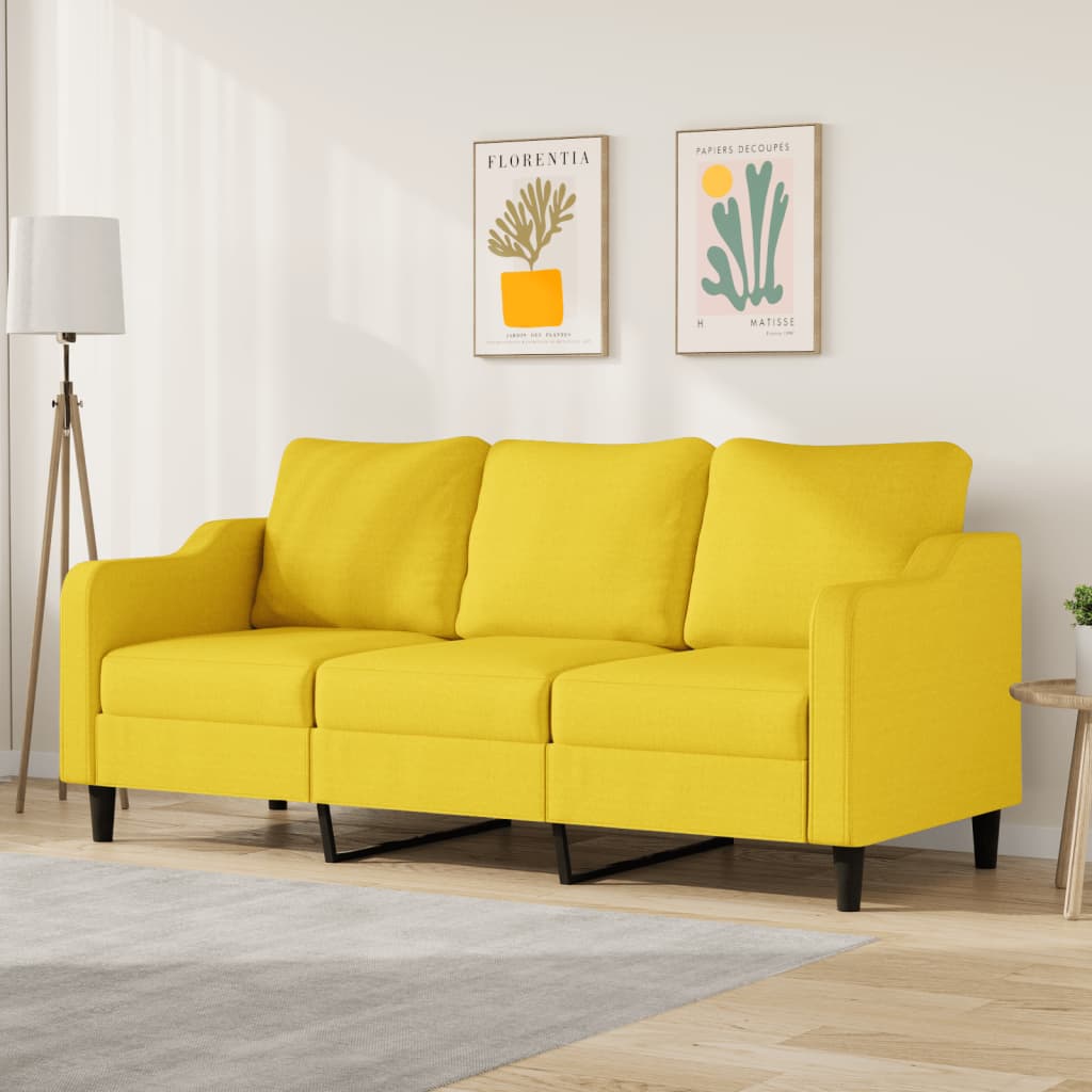 Křeslo Světle Šedé Textil