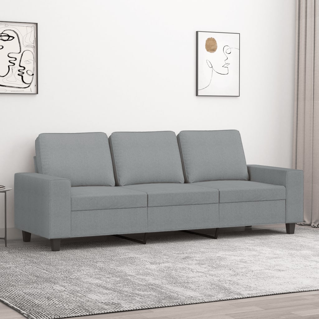 Křeslo Tmavě Šedé Textil