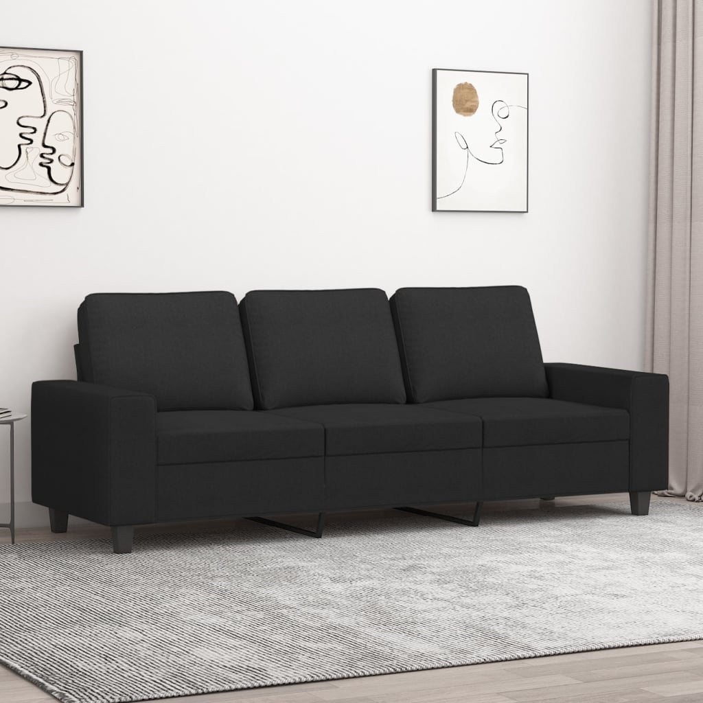 Křeslo Tmavě Šedé Textil