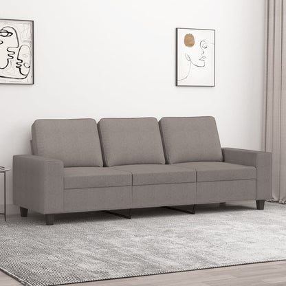 Křeslo Tmavě Šedé Textil