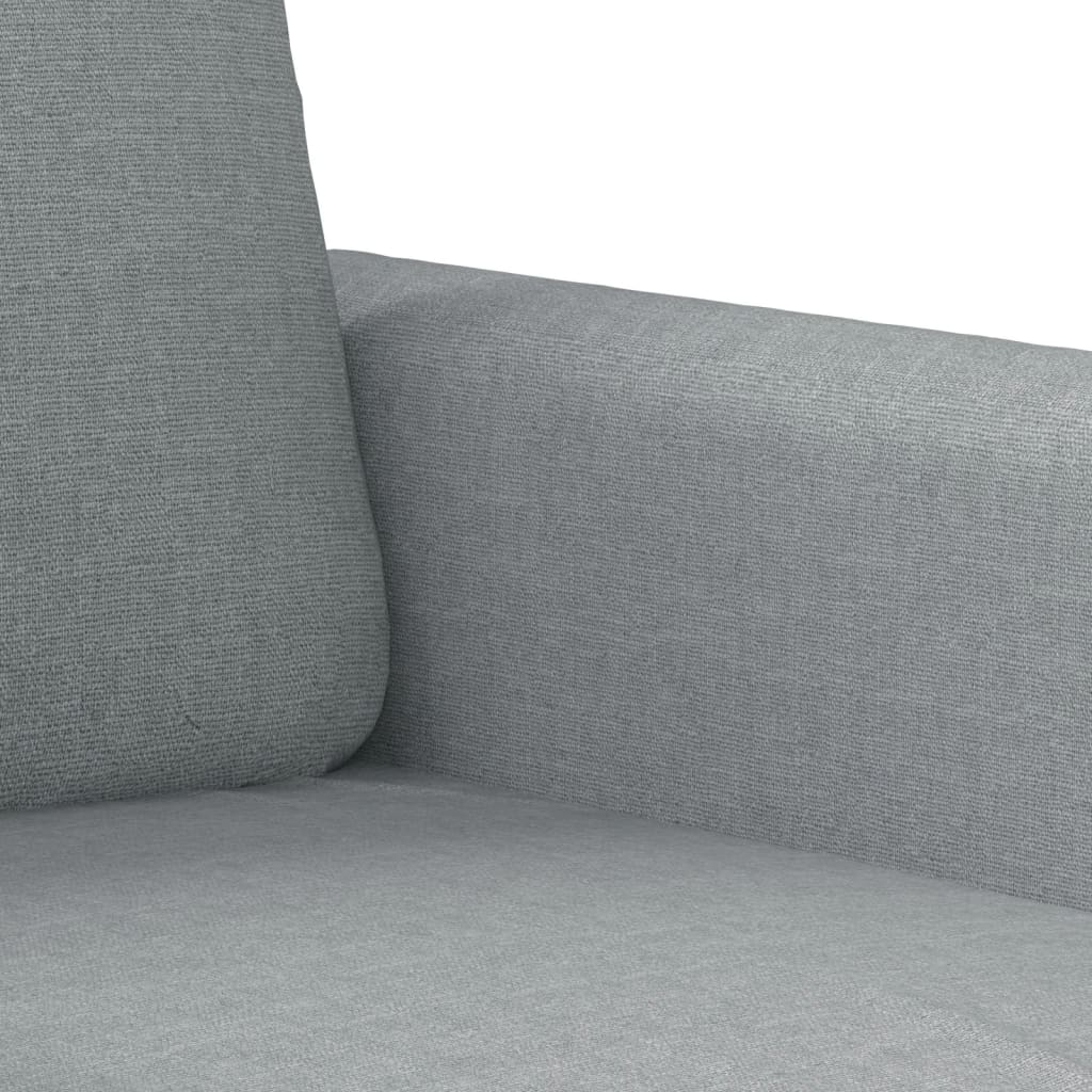 Křeslo Světle Šedé Textil