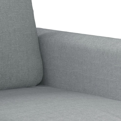 Křeslo Světle Šedé Textil