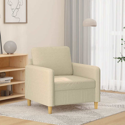 Křeslo Světle Šedé Textil