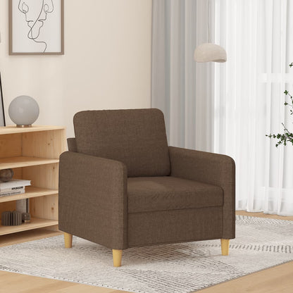 Křeslo Světle Šedé Textil
