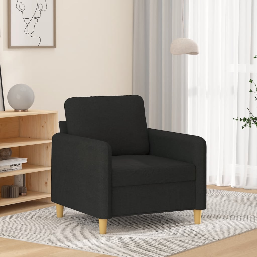 Křeslo Světle Šedé Textil