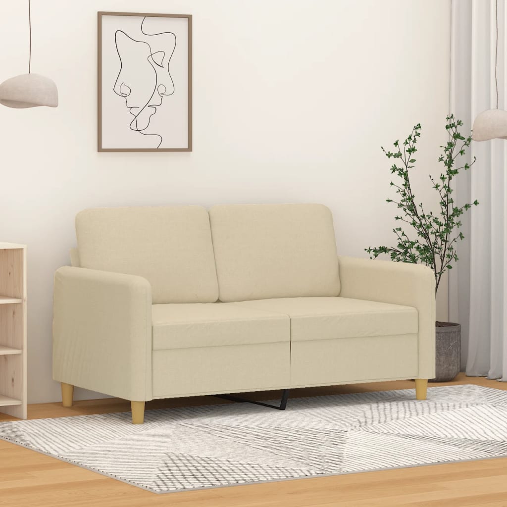Křeslo Světle Šedé Textil