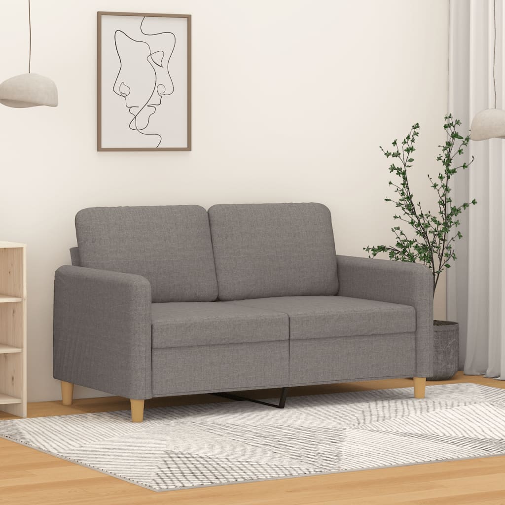 Křeslo Světle Šedé Textil