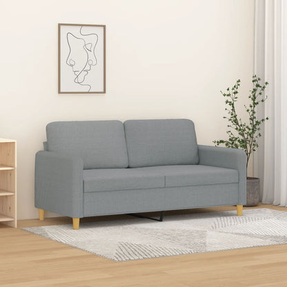 Křeslo Světle Šedé Textil
