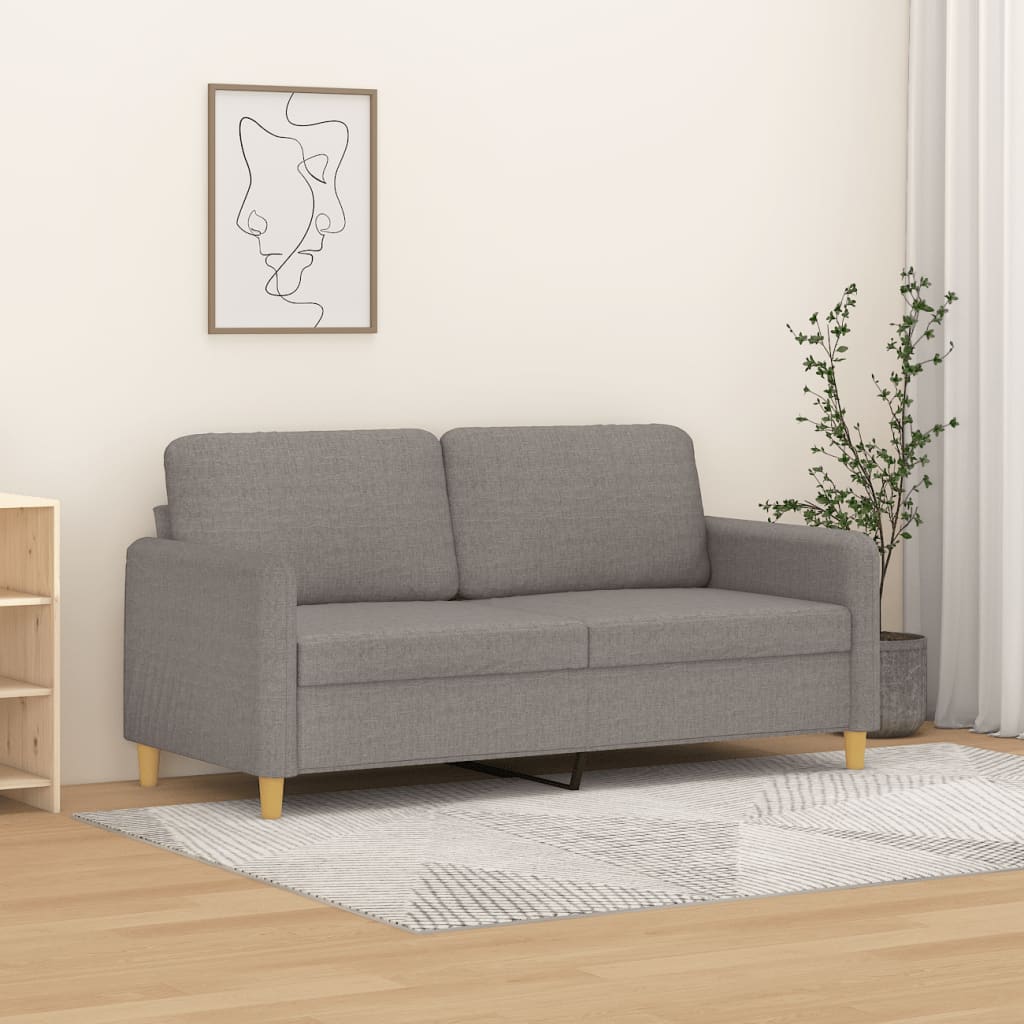 Křeslo Světle Šedé Textil