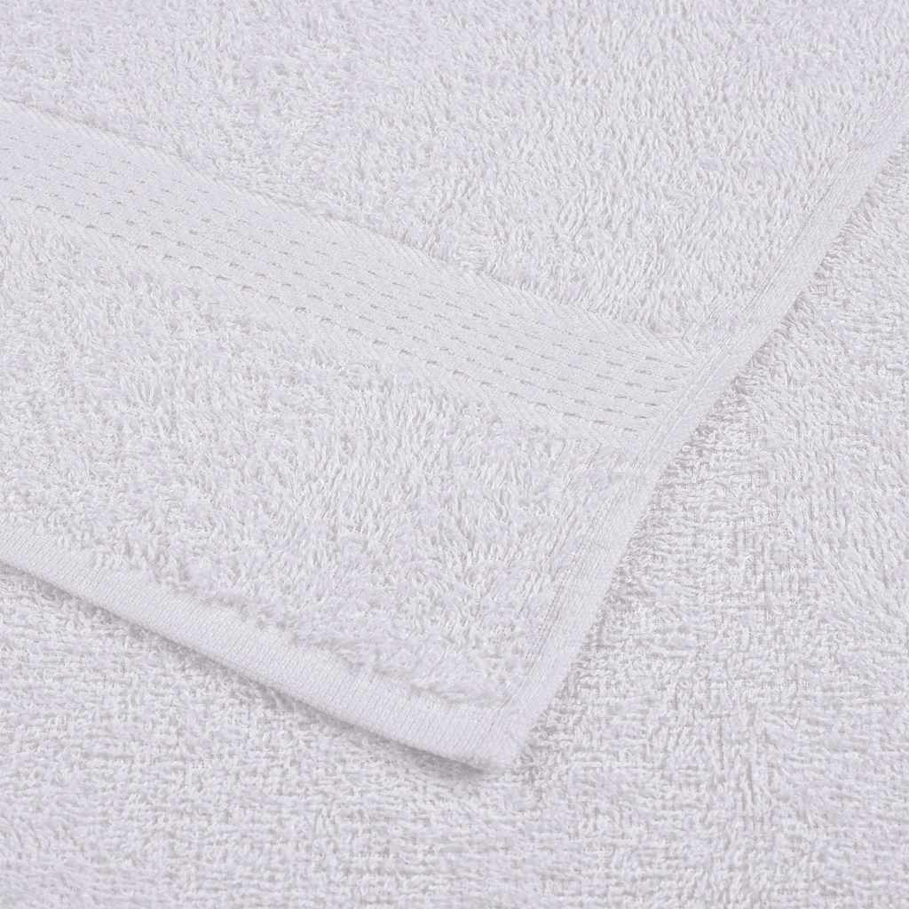 Ručníky Frogn 4 Ks Bílé 360 G/M² Bílá