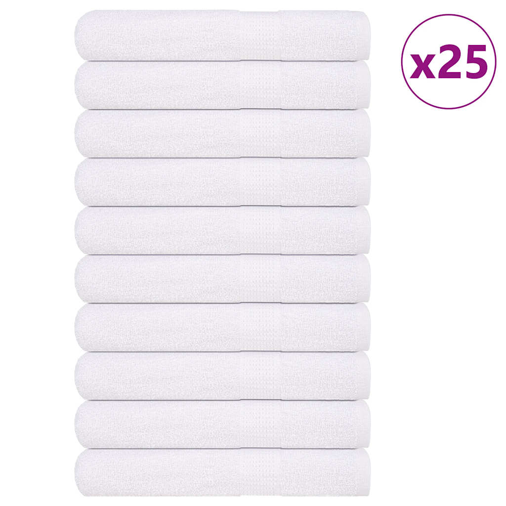 Ručníky Frogn 4 Ks Bílé 360 G/M² Bílá
