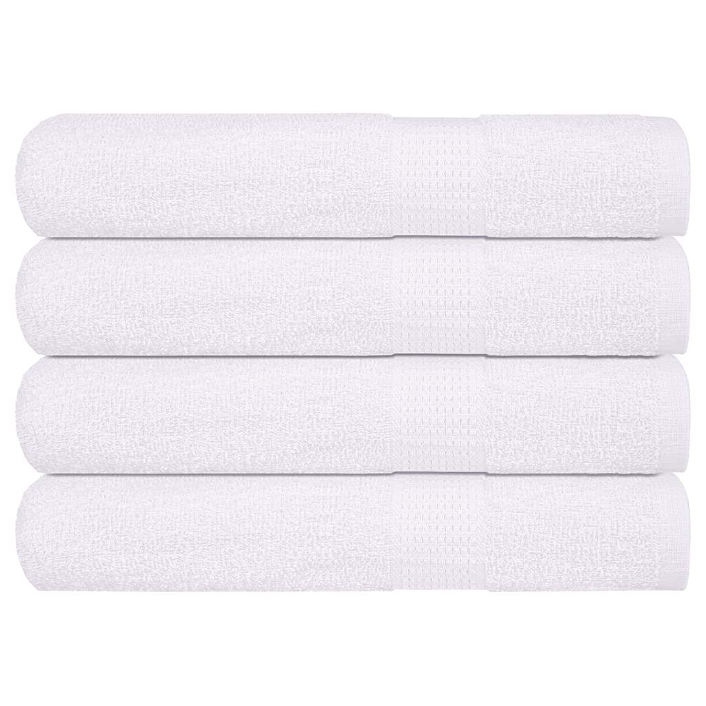 Ručníky Frogn 4 Ks Bílé 360 G/M² Bílá
