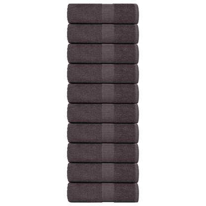 Ručníky Frogn 2 Ks Antracitové 360 G/M² Antracitová