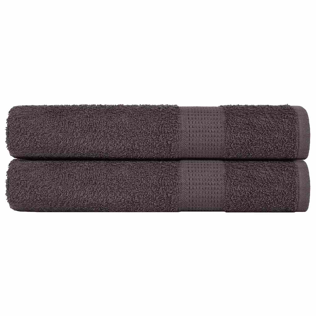 Ručníky Frogn 2 Ks Antracitové 360 G/M² Antracitová