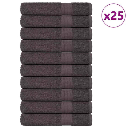 Ručníky Frogn 2 Ks Antracitové 360 G/M² Antracitová
