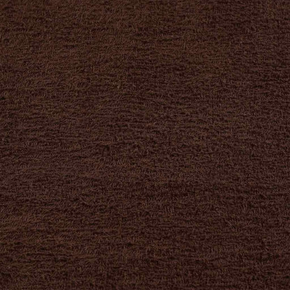 Koupelových Osušek 10 Ks Hnědé 360 G/M² 100% Bavlna Hnědá
