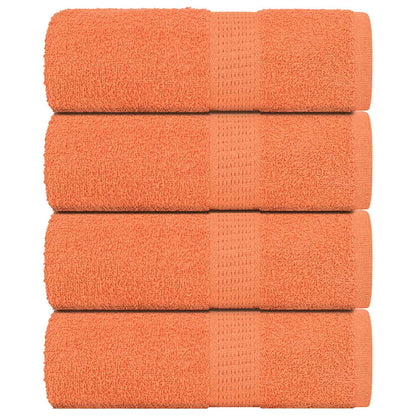 Saunové Osušky Frogn 4 Ks Oranžové 360 G/M² Oranžová