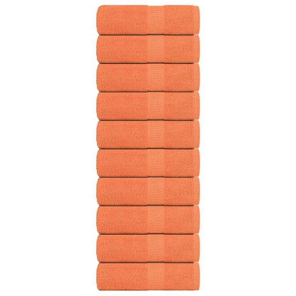 Saunové Osušky Frogn 4 Ks Oranžové 360 G/M² Oranžová